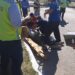 Corrientes: Cayó al asfalto por el paso de un camión y se quebró el cráneo