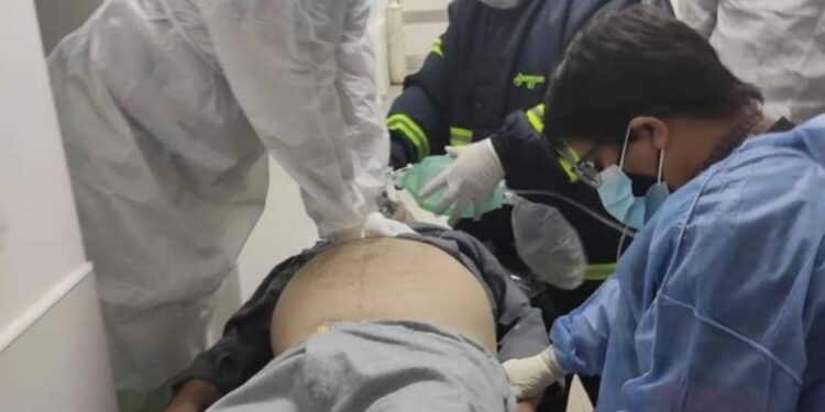 Chaco: paciente con covid-19 falleció en el pasillo del hospital