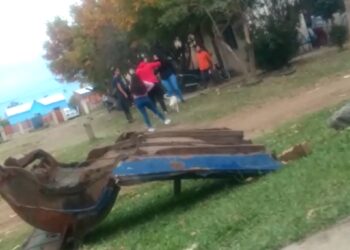 Monte Caseros: violenta riña entre mujeres quedó registrada en video