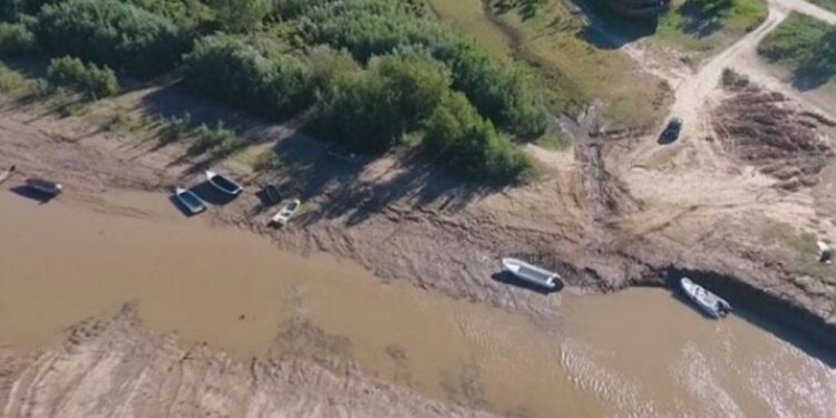 Así se encuentra el río Paraná en Entre Ríos, Corrientes y Misiones