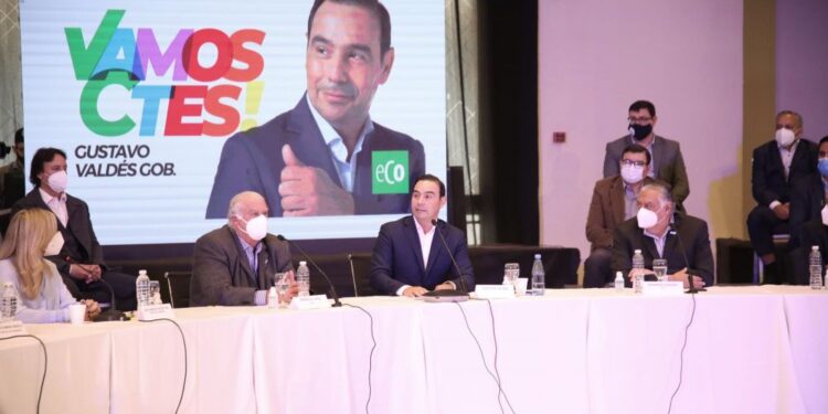 Valdés y sus socios evaluaron la situación electoral y definieron los ejes de campaña