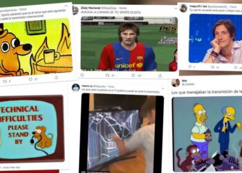 Se cortó la transmisión en Bolivia-Argentina y estallaron los memes