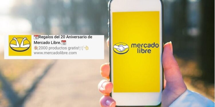 El falso mensaje de WhatsApp que ofrece regalos de Mercado Libre