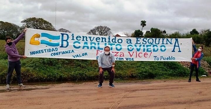 Carlitos Oviedo superó el coronavirus y así lo recibieron