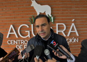 En Paso de la Patria, Valdés inauguró enripiado sobre ruta de acceso y SUM en el Centro de Conservación “Aguará”
