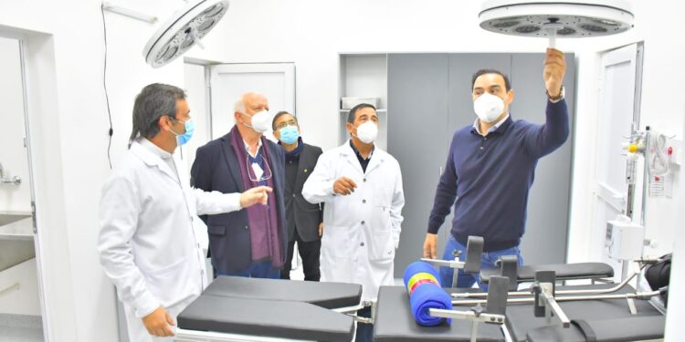 Refacción integral de quirófanos: Valdés habilitó moderno sector en el Hospital Regional de Goya