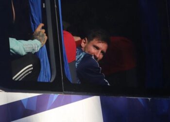 Así se recibió a la selección argentina ni bien arribó con la copa