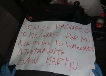 “Acá tenés tus millones”: mensaje mafioso junto al cuerpo de un policía