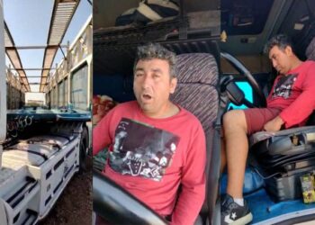 Peligro: así encontraron en Santa Fe al chofer de una empresa chilena