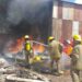 Corrientes: Rescataron a varias personas de un incendio en un depósito