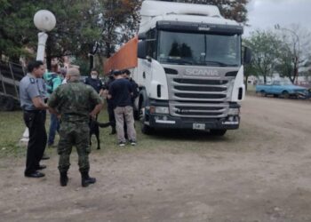 Estaba escondido en Goya el camión que atropelló y mató a un motociclista en Esquina