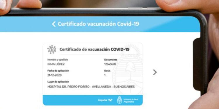 Cómo gestionar el certificado digital de vacunación