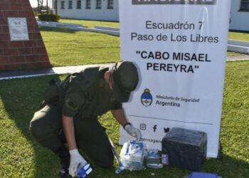 Corrientes: Llevaban marihuana dentro de cinco cartones de leche