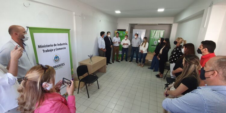 Inauguraron en Esquina una sede de Espacio Industria