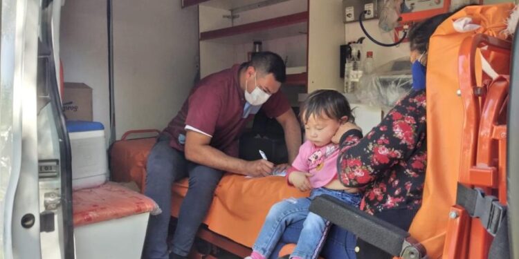 Guayquiraró: operativo de salud y de Anses