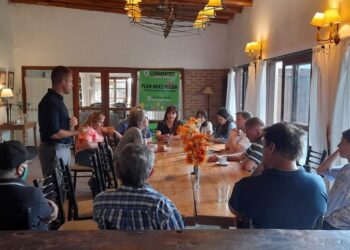Plan Nuez Pecán: encuentro con productores en Esquina para evaluar el avance del programa
