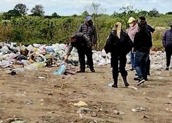 Hallaron un feto en el basural municipal de la ciudad de Goya