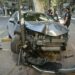 Un playero debía cuidarle el auto a un turista, salió ebrio a manejarlo y lo estrelló contra un poste en Ciudad