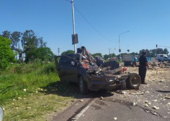 Accidente en Santa Lucía: murió un nene de 13 años y un hombre
