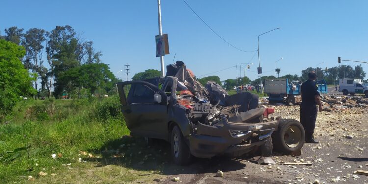 Accidente en Santa Lucía: murió un nene de 13 años y un hombre