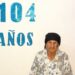 La abuela Leonarda, la más longeva de San Luis del Palmar, cumplió 104 años