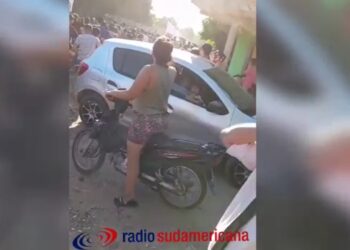 Video: Así fue el masivo velorio para despedir a Lautaro Rosé