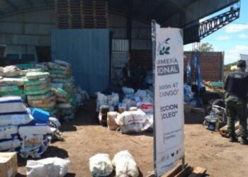 Monte Caseros: Quema de toneladas de droga casi intoxica a todo un pueblo