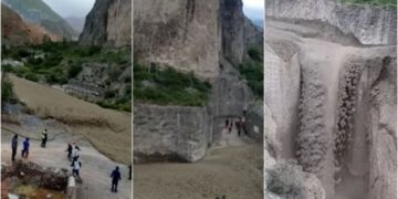 Impresionante alud de barro y piedras sorprendió a los salteños