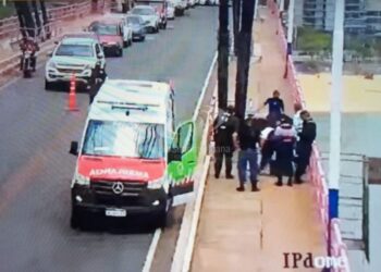 La Policía evitó que un hombre se arroje desde el Puente Belgrano