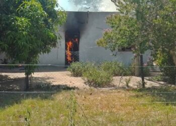 Goya: Un hombre murió calcinado tras feroz incendio en su vivienda