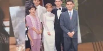 Odiaba tanto a su nuera que la borró de la foto de su propio casamiento