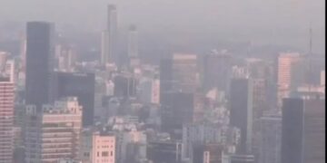 Humo y olor a quemado en Buenos Aires por los incendios en Corrientes