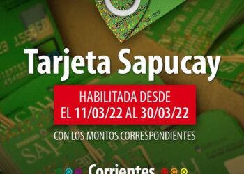 Este viernes se habilita la Tarjeta Sapucay