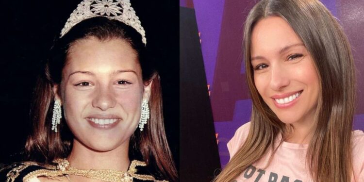 Pampita deslumbró en fotos retro de su coronación como Reina