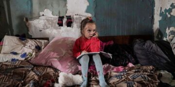 Tanya, la nena ucraniana de 6 años que murió deshidratada bajo las ruinas de su casa