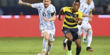 Argentina empató en Ecuador e igualó el récord sin derrotas