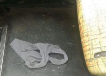 Flechazo en el colectivo: le dejó su bombacha al chofer