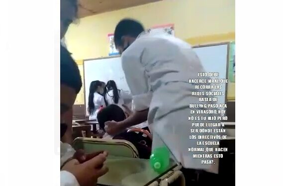 Niños de una escuela de Virasoro golpean e insultan a su compañero y el video es viral