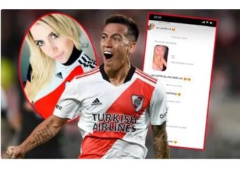 Wanda Nara: se filtraron mensajes de un jugador de River