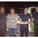 Esquina: una familia encontró un yacaré en su vivienda