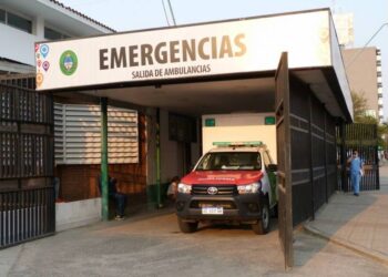 Murió el operario de la DPEC que cayó de una escalera en pleno centro de Corrientes