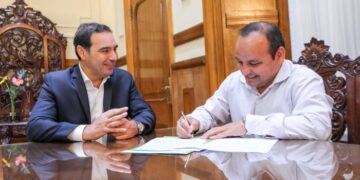 Itatí: Valdés firmó financiamiento para la construcción del Paseo Costero