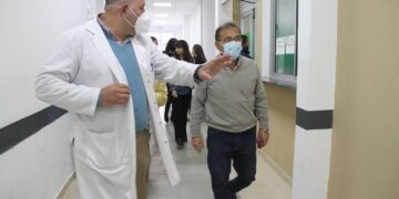 El Ministro de Salud de la Provincia verificó obras en el hospital de Esquina