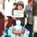 Festejó su cumpleaños con un homenaje a Malvinas