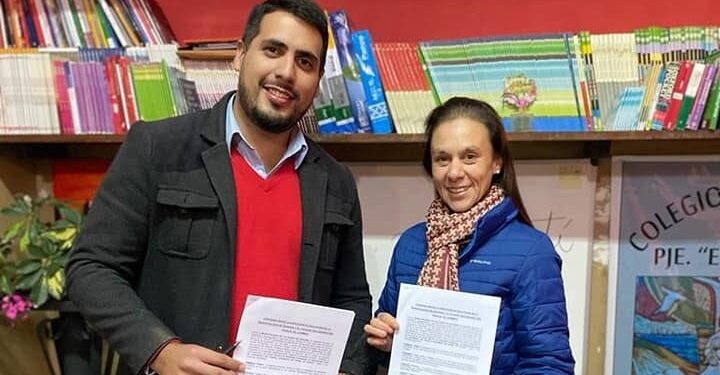 Esquina: firmaron convenios para pasantias en Casa de Altos Estudios J.A. Ferreira