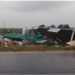 Ruta Nacional 14: volcó un camión y mantuvo cortado el tránsito