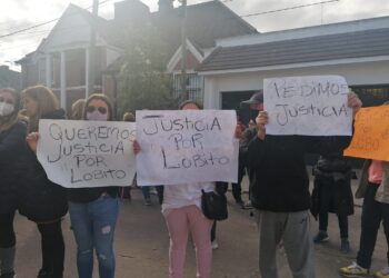 Goya: Marcha para pedir la destitución del policía que atropelló a “Lobo”