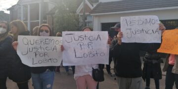 Goya: Marcha para pedir la destitución del policía que atropelló a “Lobo”