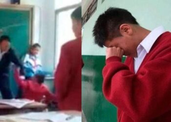 Un docente golpeó a un estudiante por hacerle bullying a otro alumno