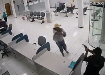 Brasil: Ladrón murió desangrado al intentar robar un banco